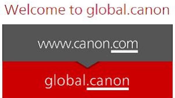 Canon launches renewed global website using new ‘.canon’ top-level domain name Canon launches renewed global website using new ‘.canon’ top-level domain name