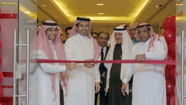 During the opening of the new OSN headquarter in Riyadh.