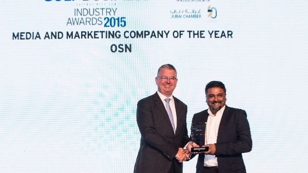 OSN scoops two awards at Gulf Business Awards 2015