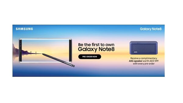 The Galaxy Note 8's screen is the largest ever screen on a Note device. 