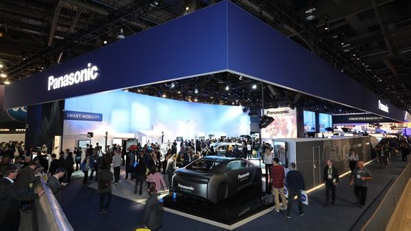 Panasonic CES booth