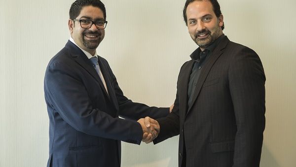Mohammed Tahaineh, Senior Vice President - Commercial, at DAMAC Properties and Mr Karim Helal, CEO and Founder of ProTenders Mohammed Tahaineh, Senior Vice President - Commercial, at DAMAC Properties and Mr Karim Helal, CEO and Founder of ProTenders