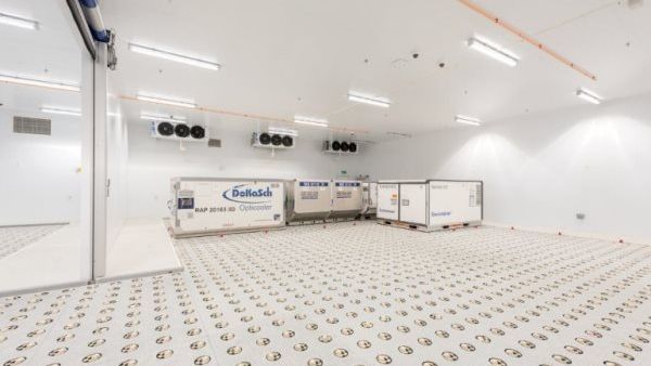 The Climate Control Centre, a new transit facility for temperature-controlled shipments at the Doha hub. (The Peninsula)