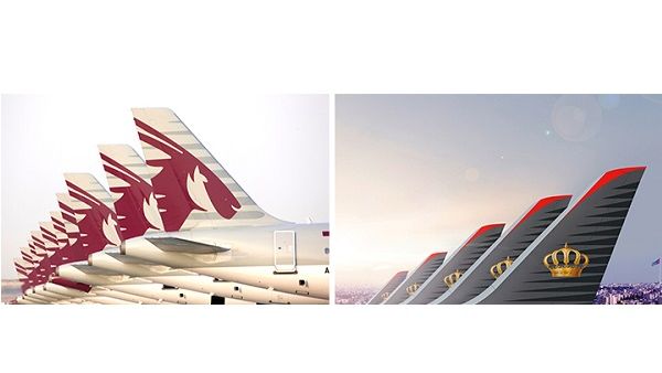 Royal Jordanian and Qatar Airways offer passengers even more shared destinations 