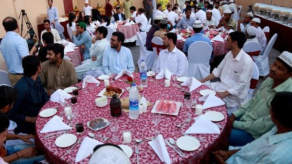 Ramada Ajman Labour Camp Iftar