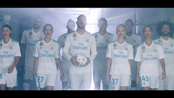 Real Madrid team up with Emirates Cabin Crew.
