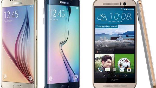 جالكسي S6 من سامسونج وون M9 من إتش تي سي جالكسي S6 من سامسونج وون M9 من إتش تي سي