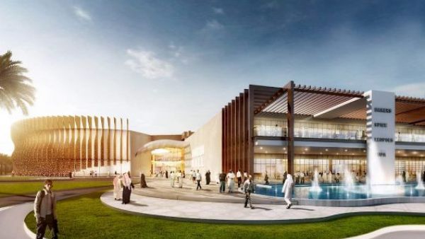 Saudi American Glass supplied its glass for Riyadh Park Mall