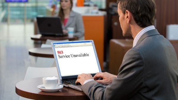 تعطل الخدمة