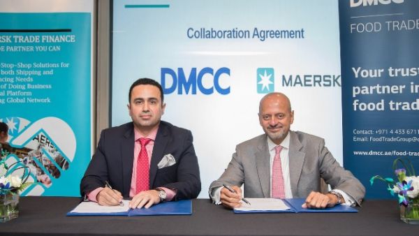 Sinan Ozcan, Maersk Trade Finance, MAERSK with Gautam Sashittal CEO DMCC Sinan Ozcan, Maersk Trade Finance, MAERSK with Gautam Sashittal CEO DMCC