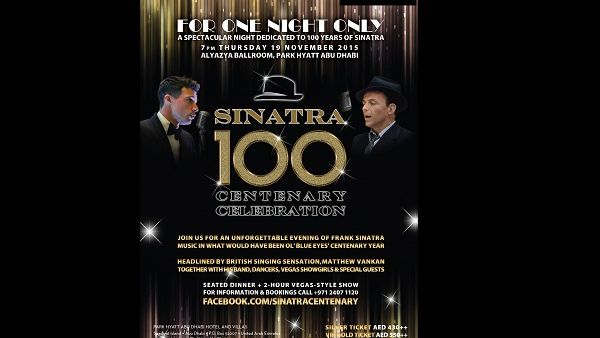 Sinatra Centenary Abu Dhabi Flyer