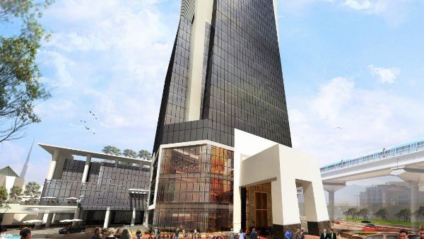 Sofitel Dubai Wafi includes 501 rooms and nearly 100 serviced residences. (GB)