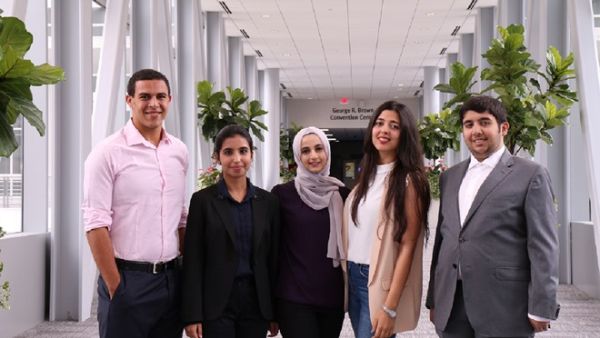 IMA chose the students from leading universities in the region, namely American University in Cairo, Qatar University and the American University in Sharjah.