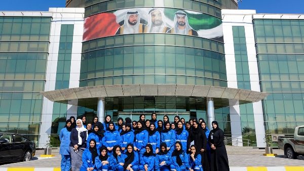 Students visit to Emirates Steel