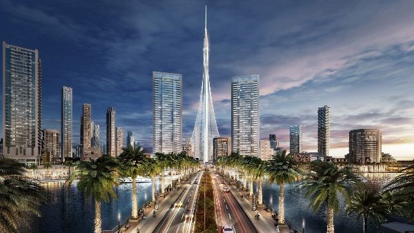 البرج الجديد في خور دبي