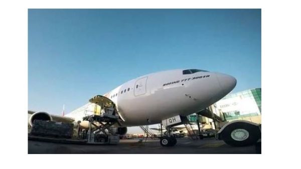 The brand-new Emirates Boeing 777-300ER has already made its first flight.