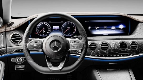 The interior of the new S-Class The interior of the new S-Class