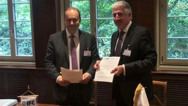 The signing took place on the sidelines of WTO’s Aid for Trade Global Review 2017 in Geneva by Eng. Hani Salem Sonbol, CEO of ITFC, and Mr. Dimitris Tsitsiragos, Vice President of IFC.