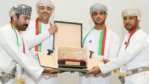 The event came to a close with a cake cutting ceremony in celebration of the Nation’s 48th National Day.