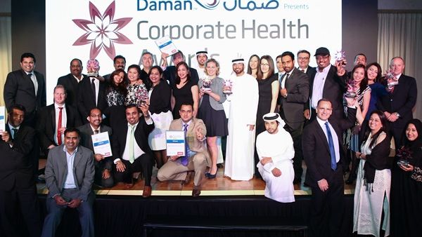 UAE corporate wellness intiatives honoured by Daman and MEED