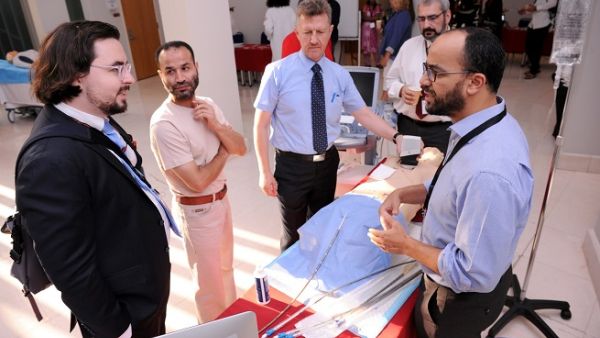خلال إحدى الجلسات التدريبية التفاعلية