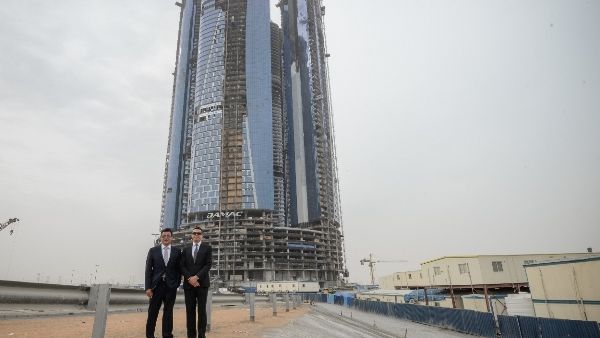Ziad El Chaar, ManagIng Director, DAMA and Ghassan Aridi, Chairman, Paramount Hotels & Resorts,