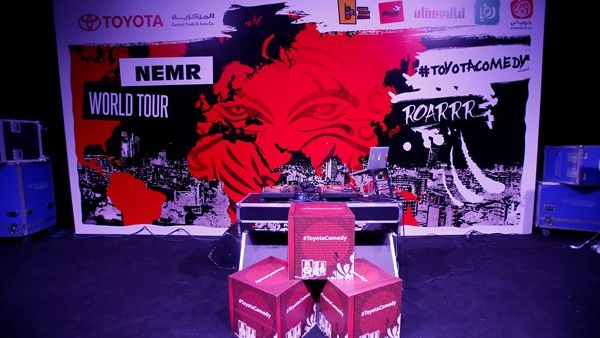 Al-Markazia hosts the star standup comedian Nemr Abou Nassar
