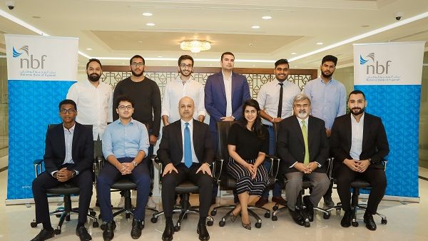 NBF's Head of Corporate and Institutional Banking Vikram Pradhan welcome participant in the NBF GenNext programme