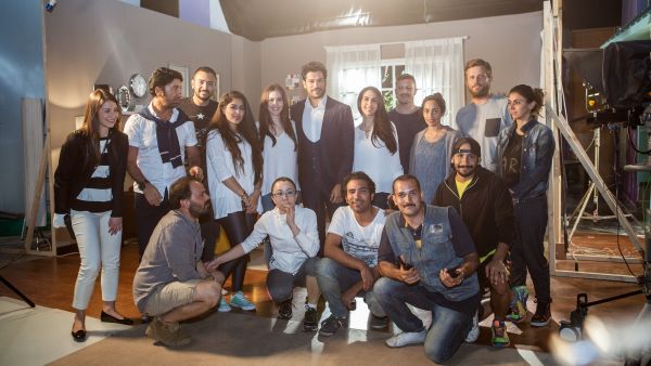 With the Turkish actor Burak Ozcivit With the Turkish actor Burak Ozcivit