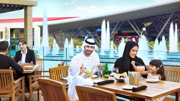 وجهة كاسكيد الترفيهية في ياس مول أبوظبي