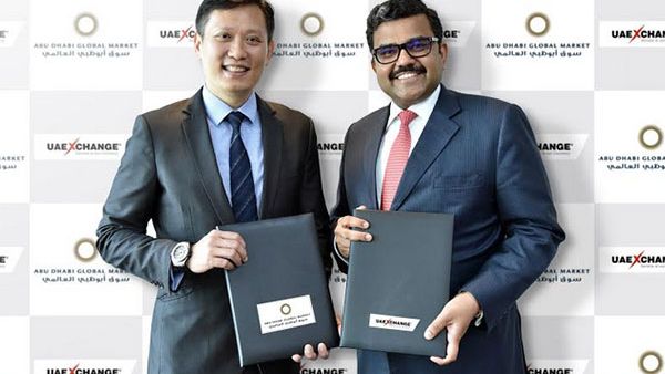 The memorandum of understanding was signed by Promoth Manghat, chief executive officer of UAE Exchange Group, and Richard Teng, chief executive officer of the Financial Services Regulatory Authority (FSRA) of ADGM. The memorandum of understanding was signed by Promoth Manghat, chief executive officer of UAE Exchange Group, and Richard Teng, chief executive officer of the Financial Services Regulatory Authority (FSRA) of ADGM.