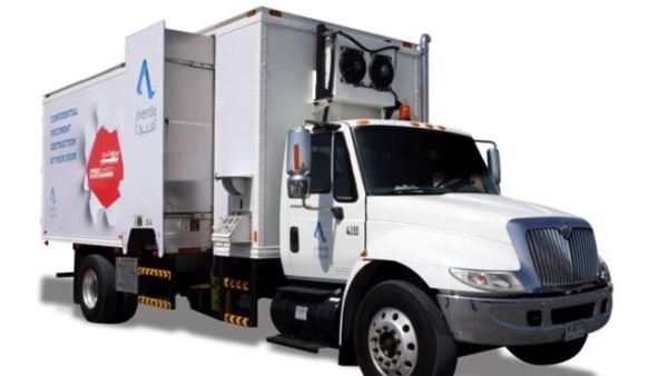 Averda Proshred Truck Averda Proshred Truck