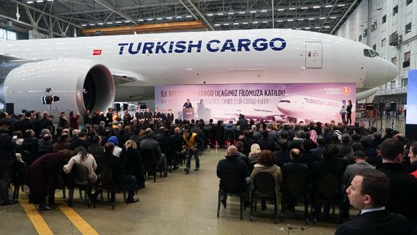 Boeing and Turkish Airlines today celebrated the delivery of the airline's first 777 Freighter, the world's longest-range twin-engine freighter. 