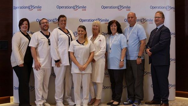 Operating Room nurses at Cleveland Clinic Abu Dhabi prepare to assist in cleft palate surgery for the Operation Smile event. Operating Room nurses at Cleveland Clinic Abu Dhabi prepare to assist in cleft palate surgery for the Operation Smile event.