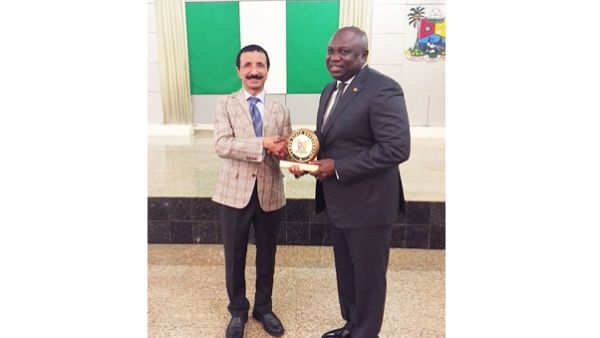 DP World Group Chairman and CEO, Sultan Ahmed Bin Sulayem Akinwunmi during his meeting with Governor of Lagos State, Akinwunmi Ambode in Nigeria recently DP World Group Chairman and CEO, Sultan Ahmed Bin Sulayem Akinwunmi during his meeting with Governor of Lagos State, Akinwunmi Ambode in Nigeria recently