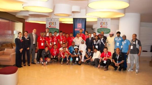 Delegates of the Special Olympics