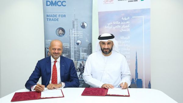 Officials at the signing ceremony in Dubai. Officials at the signing ceremony in Dubai.