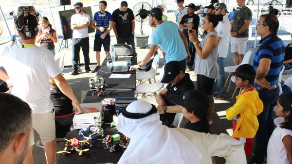 During the event