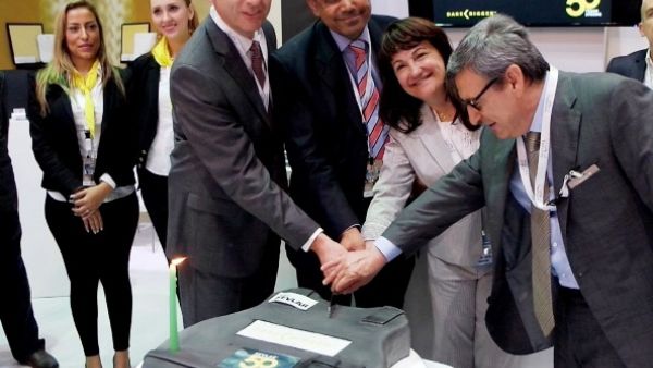 During the celebration at IDEX 2015 During the celebration at IDEX 2015