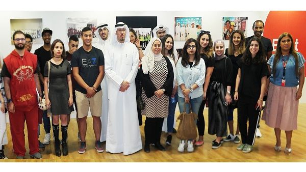 Ooredoo held an orientation workshop for the students about the company’s future vision for the field of corporate communications. Ooredoo held an orientation workshop for the students about the company’s future vision for the field of corporate communications.