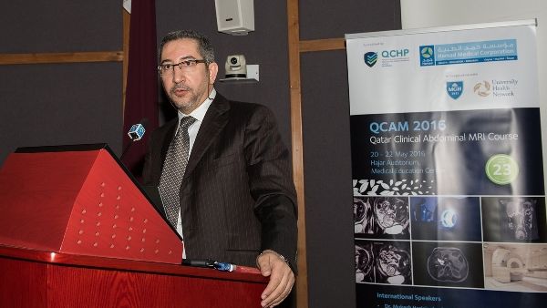 Dr. Ahmed Omar, Chairman of Clinical Imaging and Chairperson of the Qatar Clinical Abdominal MRI Course