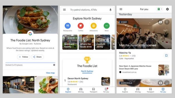 This latter tab also keeps you in the loop about restaurants opening up and other popular, trending places in the area. (TR)
