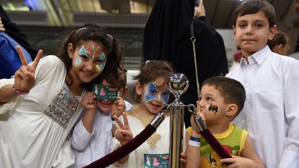 A series of fun activities were on offer for children throughout the nightDuring the event