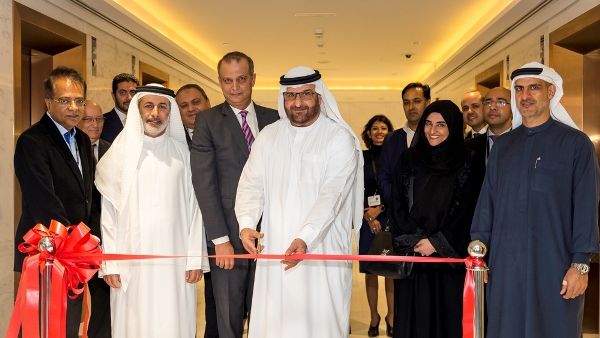 H.E. Abdulla Abdul Rahman Al Shaibani, Secretary General of the Executive Council of Dubai inaugurates the IBM Studio – Dubai with IBM Executives