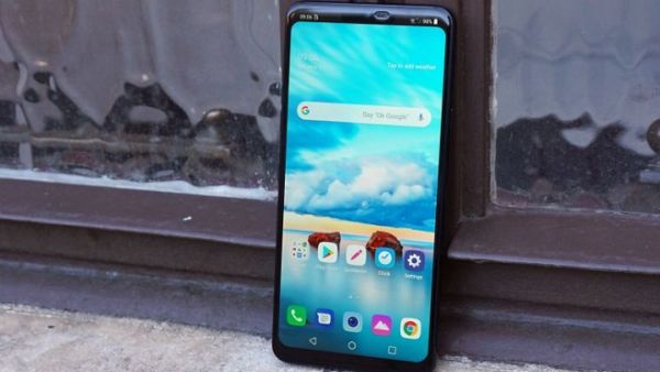 The G7 ThinQ is LG’s new Android phone, touting a Super Bright LCD display that’s viewable in direct sunlight. (TR)