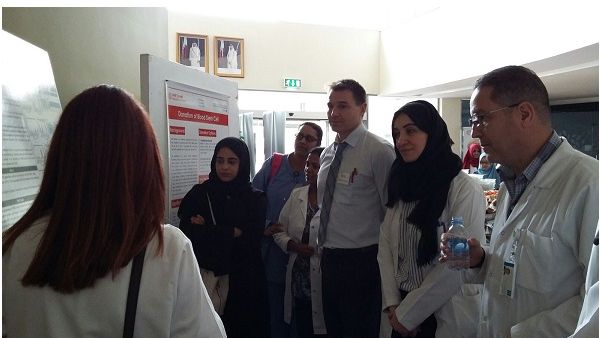 Members of NCCCR’s stem cell donor team highlighted the success of the stem cell donor service at the Doha International Organ Donor Academy Conference