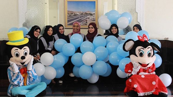 During the event