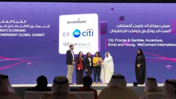 In the presence of Sheikh Dr. Sultan bin Muhammad Al Qasimi, the Supreme Council Member and Ruler of Sharjah, P&G has pledged to source $100 million from women-owned businesses across the developing world. 