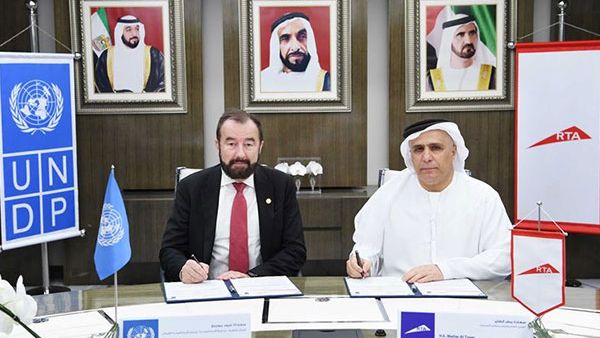The agreement aims to enhance cooperation between Dubai’s RTA and UNDP on humanitarian projects. 