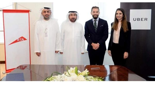 RTA's Dubai Taxi Corporation (DTC) recently signed an agreement with Uber, a global provider of passenger transport services, enabling the booking of DTC limousines through Uber App. (KT)